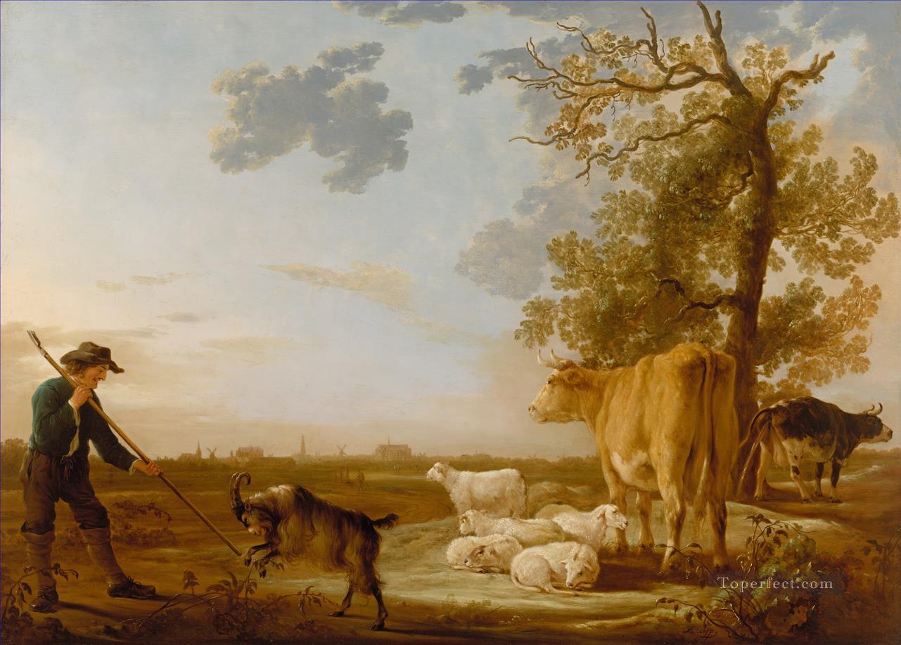 Aelbert Cuyp Landscape with cattle Oil Paintings